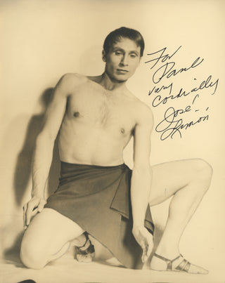 Limón, José Arcadio. (1908–1972) Signed Photograph