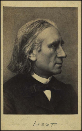 Liszt, Franz. (1811–1886) Original CDV Portrait