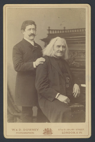 Liszt, Franz. (1811–1886) Original Cabinet Photograph