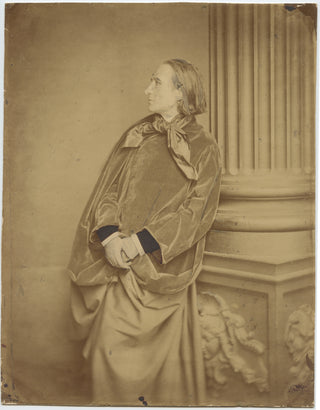 Liszt, Franz. (1811–1886) [Tört, K.] Original Photograph