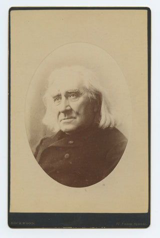 Liszt, Franz. (1811–1886) Original Cabinet Photograph