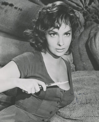 Lollobrigida, Gina. (b. 1927) Signed Photograph in "The Law"