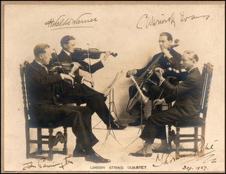 [String Quartets] London String Quartet Signed Photograph