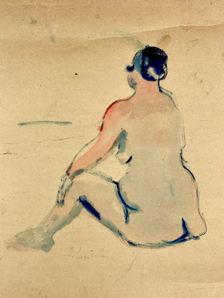 Lubitch, Ossip. (1896–1990) Female Nude Study