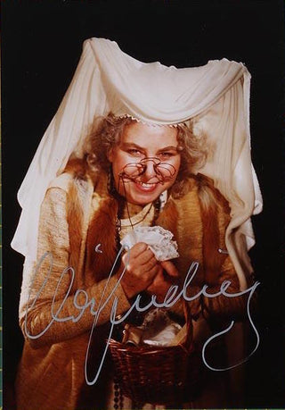 Ludwig, Christa. (1928–2021) Signed Photograph in Falstaff