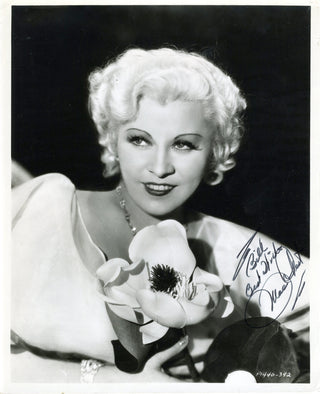 [Film & Theatre] West, Mae. (1893-1980) Signed Photograph