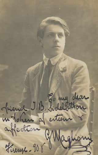 Maglioni, Gioacchino. (1891-1966) Signed Photograph