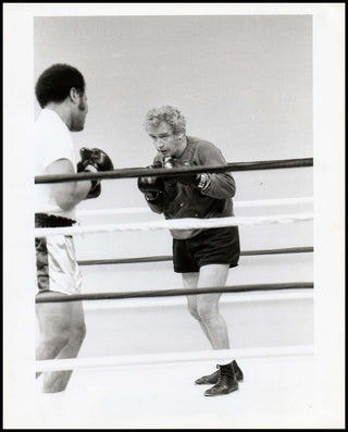 [Literature & Visual Arts] Mailer, Norman. (1923 - 2007) [Regan, Ken] Original Photograph in boxing ring