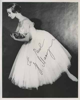 Makarova, Natalia. (b. 1940) Signed Photograph