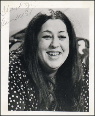 [Jazz & Song] Elliot, "Mamma" Cass. (1941 - 1974) Signed Photograph and Palladium Program from her final performances