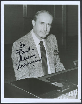 Mancini, Henry. (1924–1994) Signed Photograph