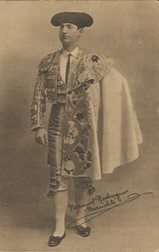 [Matador] Manolete. (1917–1947) Postcard Photograph