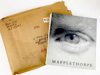 [Mapplethorpe, Robert. (1946–1989)] [Glover, Tony. (1939–2019)] Smith, Patti. (b. 1946) "Mapplethorpe" - Unbound Galley Proof from Mapplethorpe's Studio, with a letter of provenance from Patti Smith