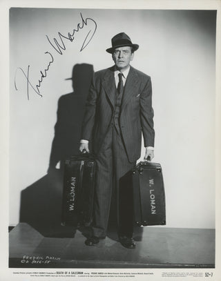 March, Fredric. (1897–1975) "Death of a Salesman" - Signed Promotional Photograph