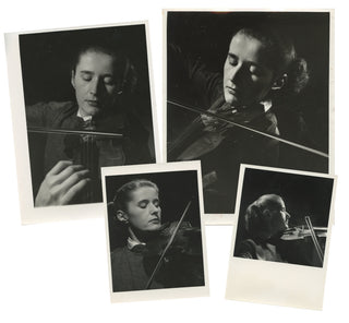 Martzy, Johanna. (1924–1979) Four Original Photographs