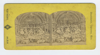 [Massenet, Jules. (1842 - 1912)] "Cendrillon" Ballet Stereoview Card