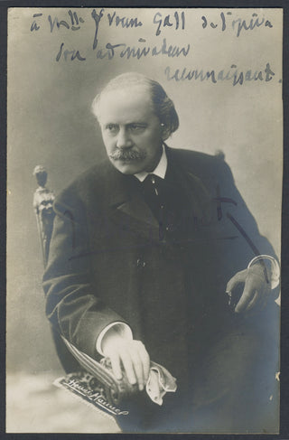 Massenet, Jules. (1842–1912) [Gall, Yvonne. (1885–1972)] Signed Photograph to Yvonne Gall