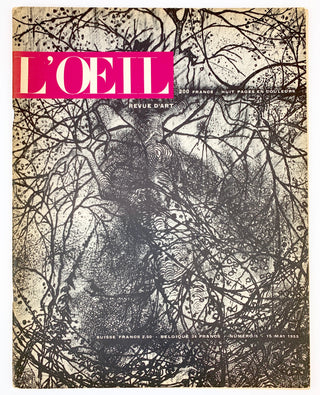 Masson, André. (1896–1987)  L'Oeil: Revue d'art  - Signed Interview in 1955 Issue