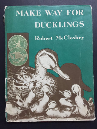 McCloskey, Robert. (1914–2003) "Make Way For Ducklings" - SIGNED