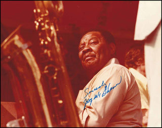 McShann, Jay. (1916 - 2006) Signed Photograph