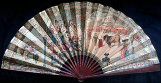 Melba, Nellie. (1861-1931) Fan used in Barbiere