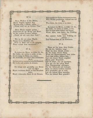 [Mendelssohn-Bartholdy, Felix. (1809–1847)] [Rietz, Julius. (1812–1877)] Frege, Livia. (1818–1891) Original 1849 Program including first Leipzig performance of Mendelssohn's "Athalia"