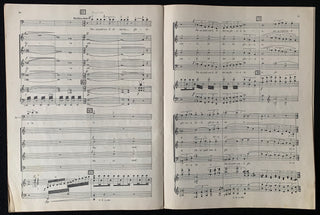 Mengelberg, Rudolf. (1892–1959) [Monteux, Pierre. (1875–1964)] "Missa Pro Pace" - Inscribed to Pierre Monteux