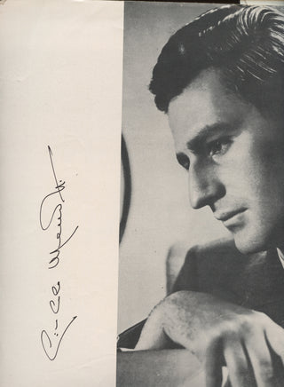 Menotti, Gian Carlo. (1911–2007) "The Medium" and "The Telephone" - Signed Souvenir Program