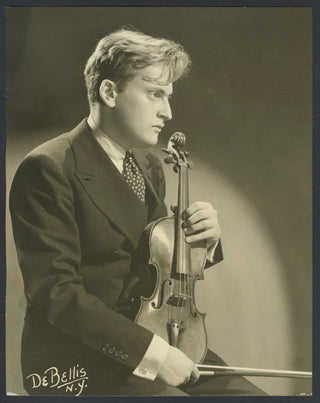 Menuhin, Yehudi. (1916–1999) Original Photograph