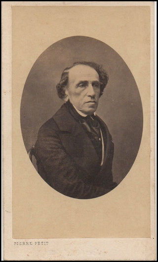 Meyerbeer, Giacomo.  (1791-1864) Original CDV Portrait Photograph