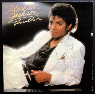 Jackson, Michael. (1958–2009) "Thriller" - Signed LP