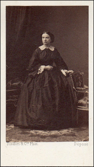 Milanollo, Teresa. (1827 - 1904) Original CDV Photograph