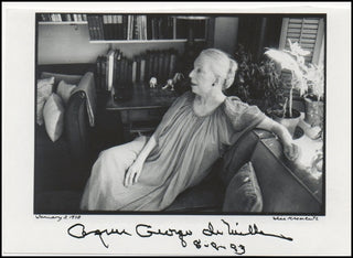 Mille, Agnes de. (1905–1993) Signed Photograph