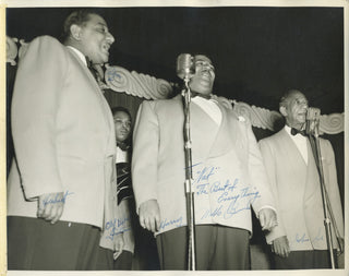 Mills Brothers. (1928-1982) Signed Photograph