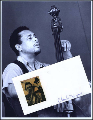 Mingus, Charles. (1922-1979) Autograph Signature