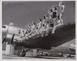 [Beauty Pageants] "One of Them Gets a Ride" - Original Press Photograph