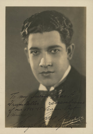 Mojica, José. (1895–1974) Signed Photograph