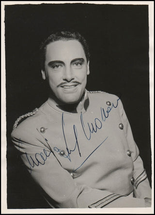 Monaco, Mario del. (1915–1982) Signed Photograph as Don José in Carmen