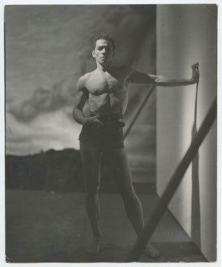 Moncion, Francisco. (1918–1995) [Lynes, George Platt. (1907–1955)] Signed George Platt Lynes Photograph