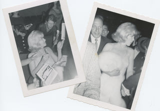 Monroe, Marilyn. (1926–1962) Two Candid Photographs