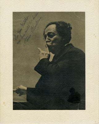 Monteux, Pierre. (1875–1964) Signed Photograph