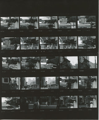 Moondog [Hardin, Louis Thomas]. (1916–1999) [Gahr, David. (1922–2008)] Original 1967 contact sheet