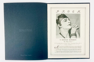 [Mordkin, Mikhail. (1880-1944)] "Mikhail Mordkin and His Russian Ballet" - Souvenir Program