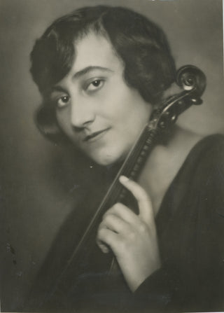 Morini, Erica. (1904–1995) Original Portrait Photograph