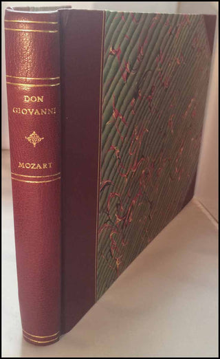 Mozart, Wolfgang Amadeus. (1756–1791) [KV 527]  Il Dissoluto Punito o sia Il Don Giovanni. Dramma giocoso. La Musica del Signore Wolffgango Mozard. Messa per il Piano Forte del Carlo Zulehner. [Vocal Score]