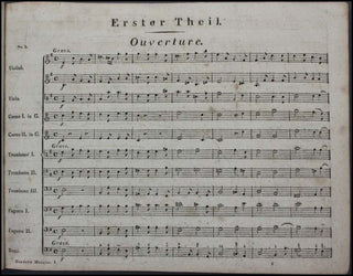 [Handel, George Frederic. (1685–1759)] Mozart, Wolfgang Amadeus. (1756–1791) Händel's Oratorium Der Messias nach W. A. Mozart's Bearbeitung.