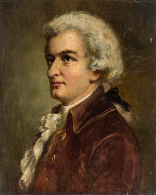 [Mozart, Wolfgang Amadeus. (1756–1791)] Portrait of Mozart