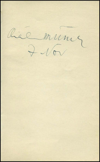 Munch, Charles. (1891–1968) Autograph Signature