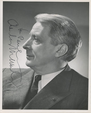 Munch, Charles. (1891–1968) Signed Photograph