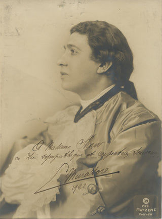 Muratore, Lucien. (1876–1954) Signed Photograph